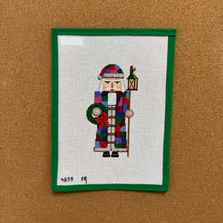 Patchwork Santa Nutcracker