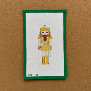 Silver and Gold King Nutcracker