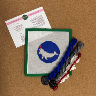 Christmas Beluga Whale Beginner Kit