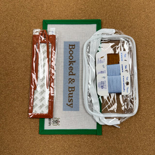 Booked & Busy Leather Bookmark Kit