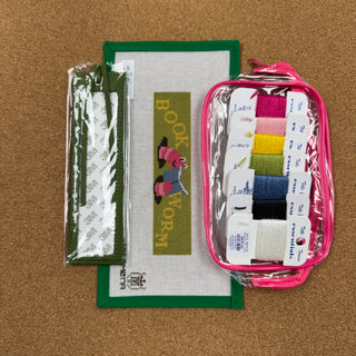 Bookworm Leather Bookmark Kit