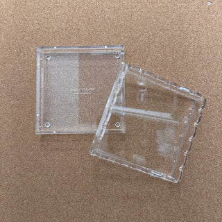 Scallop 5" Acrylic Tray - Square