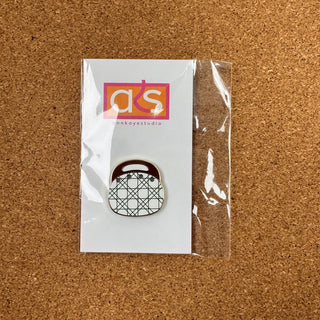 Bermuda Bag Needle Minder - Caned