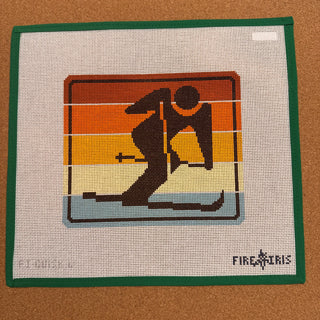 Skier Recreation Sign