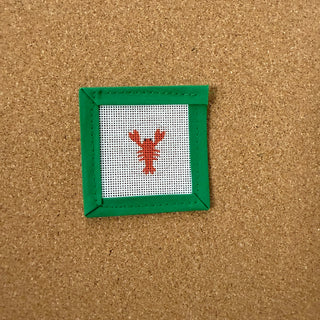 Lobster Key Fob Round Insert
