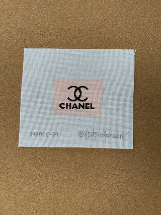 INSPCC-39 Planet Earth Insert – Chanel C’s – black on shell pink