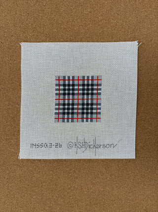 INSSQ3-26 Planet Earth 3” Square Insert – Star of David – golds on medium blue