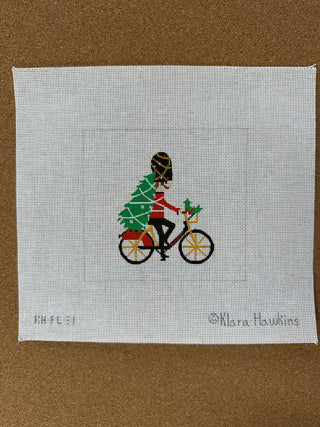 KH-PL-31 Klara Hawkins – London Christmas – Guradsman on Bicycle