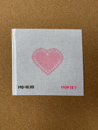MD-10.03 Love Doily - light pink