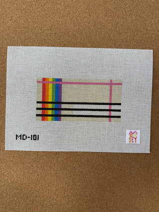 MD-101 Rainbow Plaid (clutch insert or EGC)