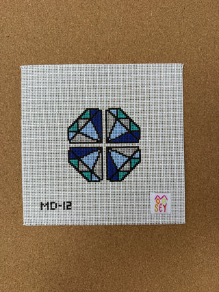 MD-12 Diamonds are a Girls Bestie - 4 Diamonds