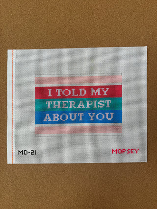 MD-21 The Ali - I Told my therapist