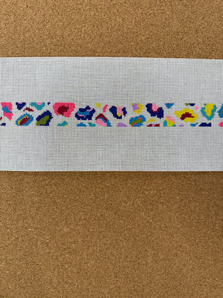 MD-52 Hatband - meow - rainbow leopard
