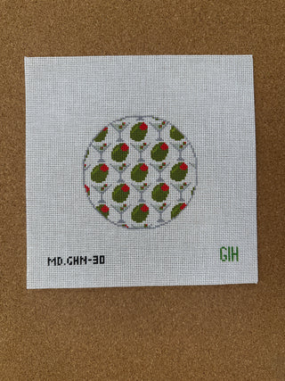 MD.GHN-30 Dirty Martini Round Coaster