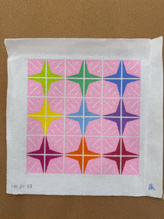 MD.JK-03 Rainbow Star Quilt