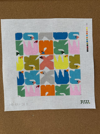 MD.RW-06.1 Multi Coloured Birds