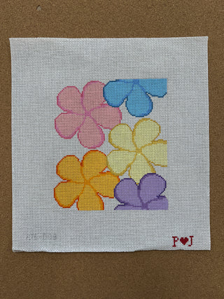 PJS - 003 Pastel Plumerias
