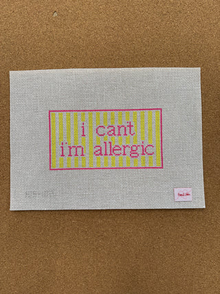 PJS - 102 I can't I'm Allergic