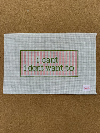 PJS - 118 I Cant I Dont Want To