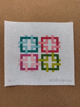 PL-11 Sm. Interlocking Squares – multi