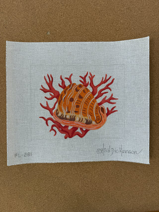 PL-281 Helmet Shell w/ Coral