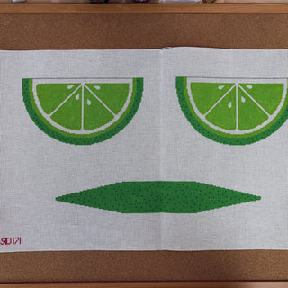 RD171 Lime Wedge Purse