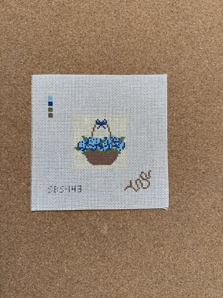 SBS143 Tiny Hydrangeas Blue