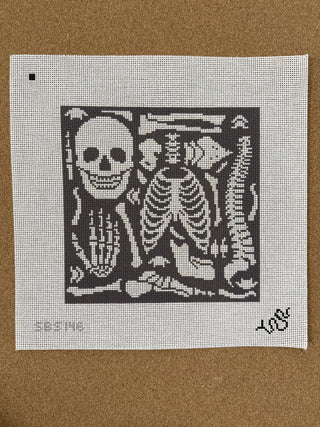 SBS146 Skeleton Pillow