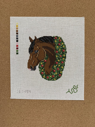 SBS194 Bay Christmas Horse