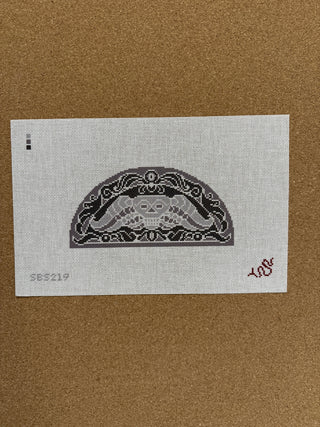 SBS219 Winged Death Headstone