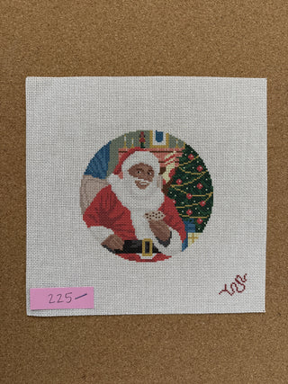 SBS225 Black Christmas Santa