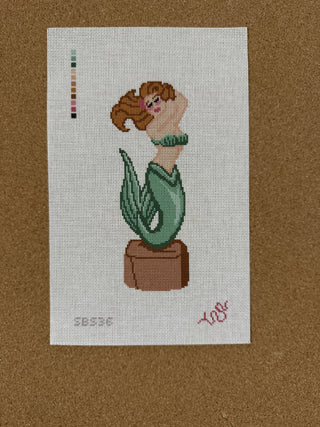 SBS36 Wooden Mermaid