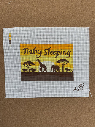 SBS82 African Savannah Baby Sleeping