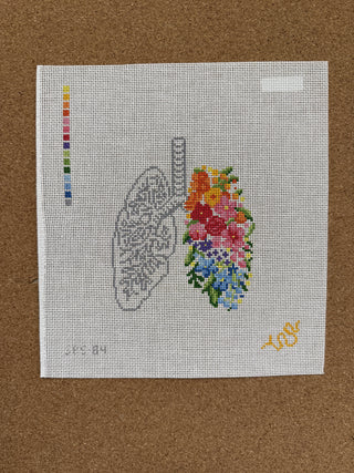 SBS84 Floral Lungs Small