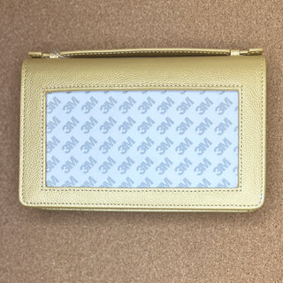 Everyday Clutch - Gold + Gold Chain
