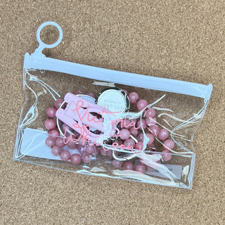 Gemstone Chatelaine - 10mm New Pink