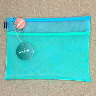 Double Zip Case - Mint, Aqua