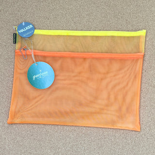 Double Zip Case - Orange, Yellow