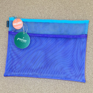 Double Zip Case - Purple, Aqua