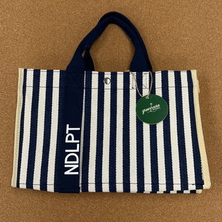 Stripe NDLPT Tote - Navy