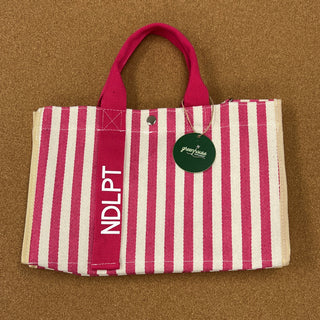 Stripe NDLPT Tote - Pink