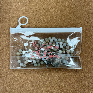 Gemstone Chatelaine - Matte Citrin