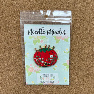 Vintage Tomato Pin Cushion Needle Minder