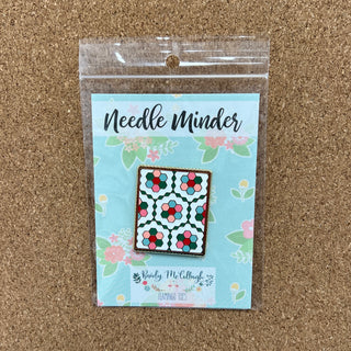 Vintage Flower Garden Quilt Needle Minder
