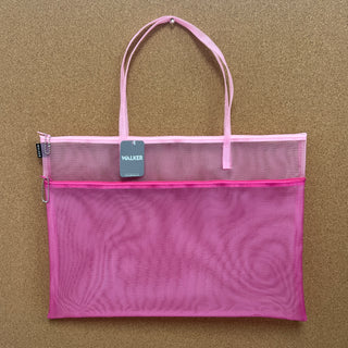 Double Zip Case with Handle - Fuschia, Pink