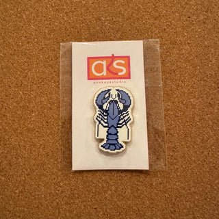 Blue Lobster Needle Minder