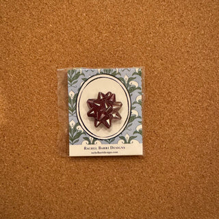 Holiday Bow Needle Minder