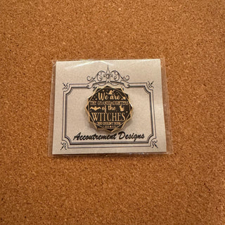 The Witches You Couldn't Burn Needle Minder - Black