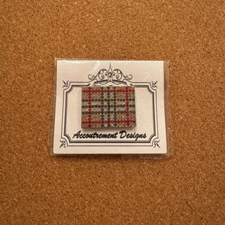 Burberry Plaid Needle Minder