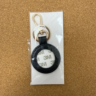 Leather Key Chain - Black